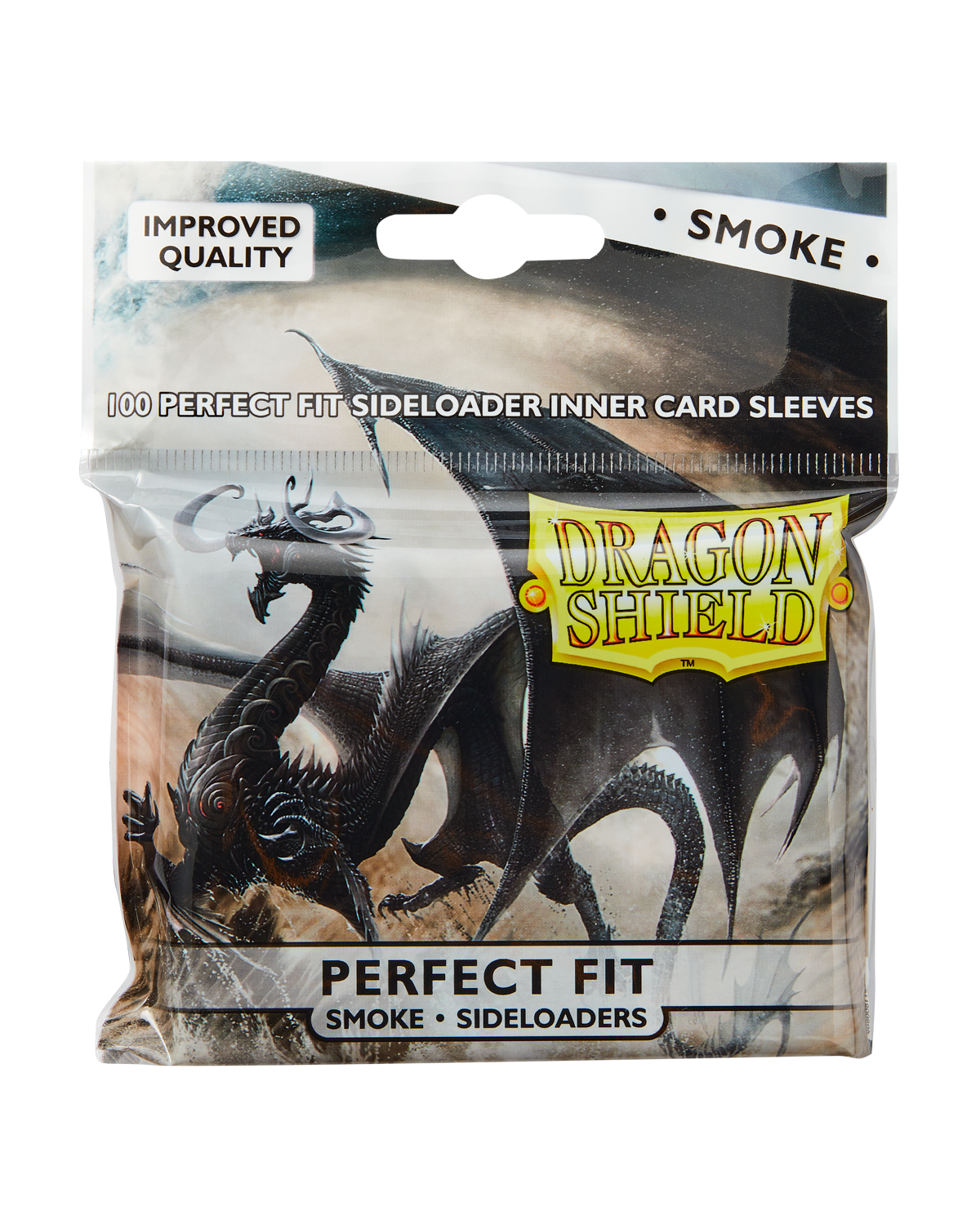 Dragon Shields: Perfect Fit Sealable Sleeves - Smoke (100)