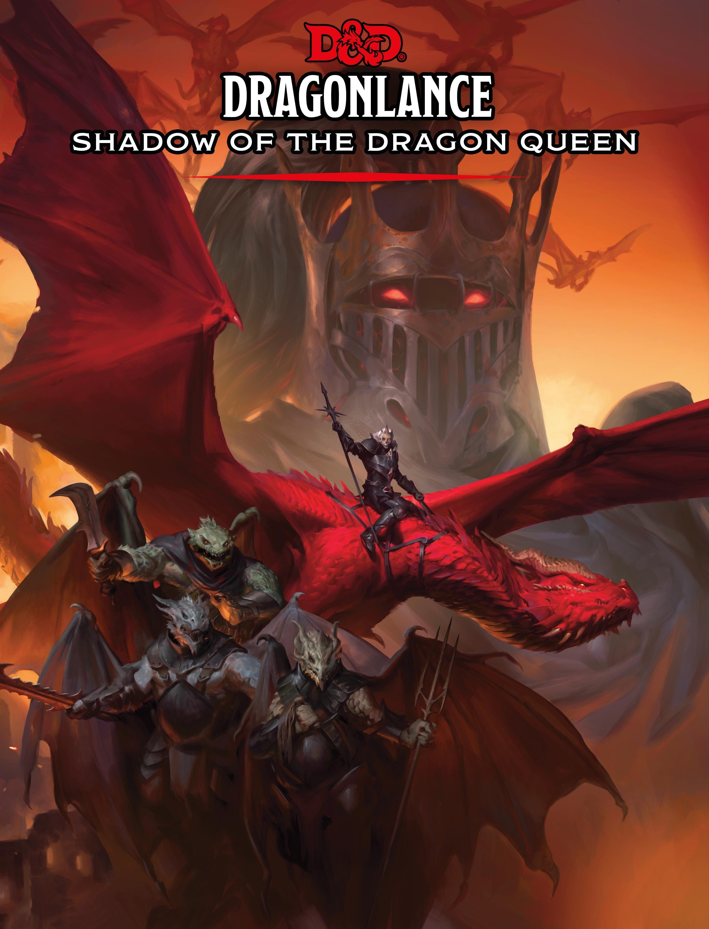 Dungeons & Dragons:  Dragonlance - Shadow of the Dragon Queen Alt Art