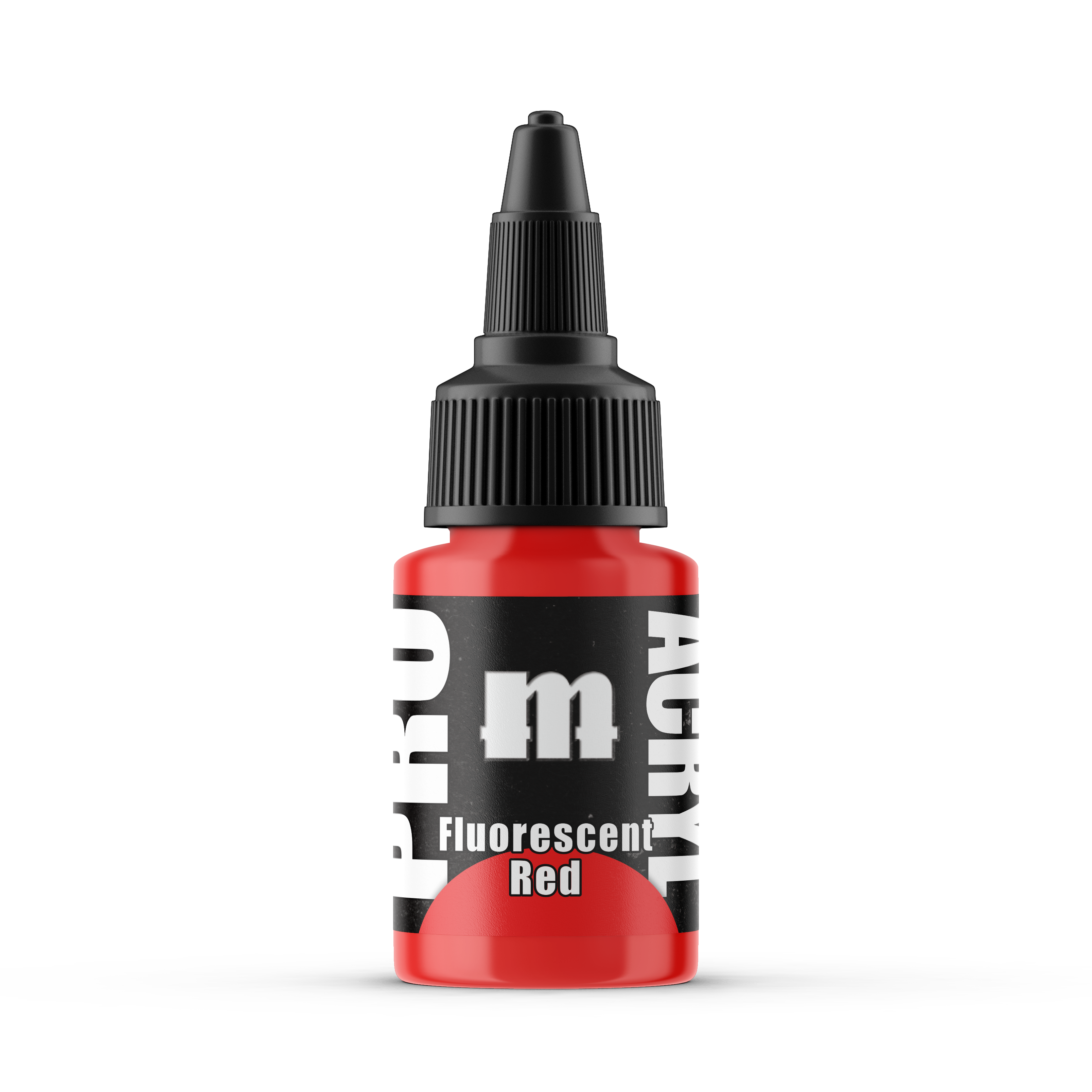 F01- Pro Acryl- Florescent Red