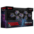 7-Die Set Resin D&D Inclusion: Mind Flayer Dice Set