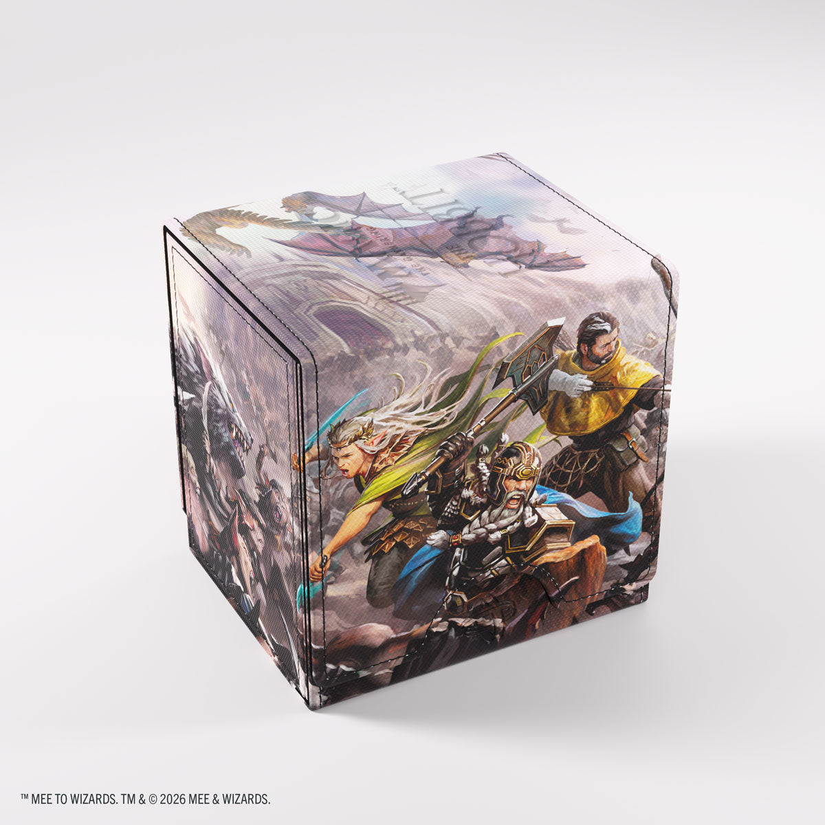 Magic: The Gathering | The Hobbit Sidekick PRO 100+ XL - Bard, King of Dale/Smaug, Wicked Worm