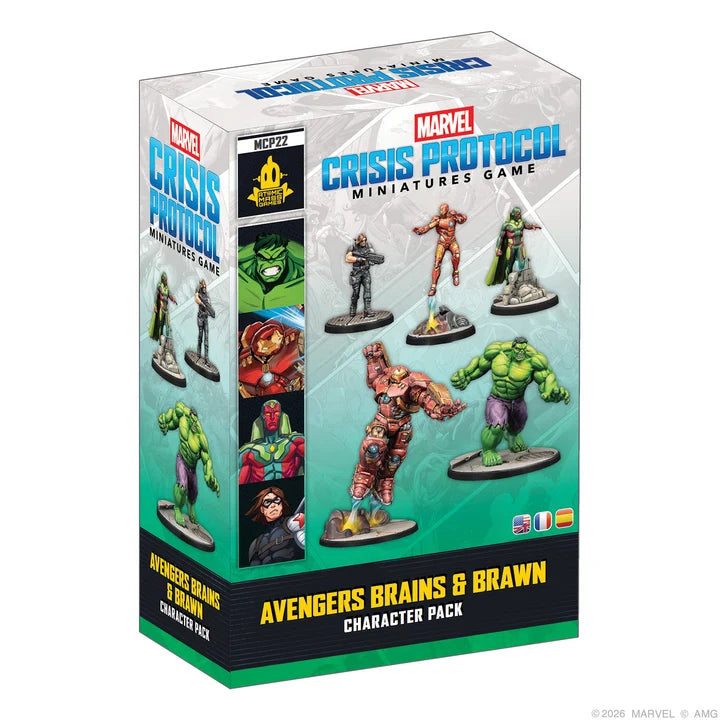 Marvel Crisis Protocol – Avengers Brains & Brawn Character Pack