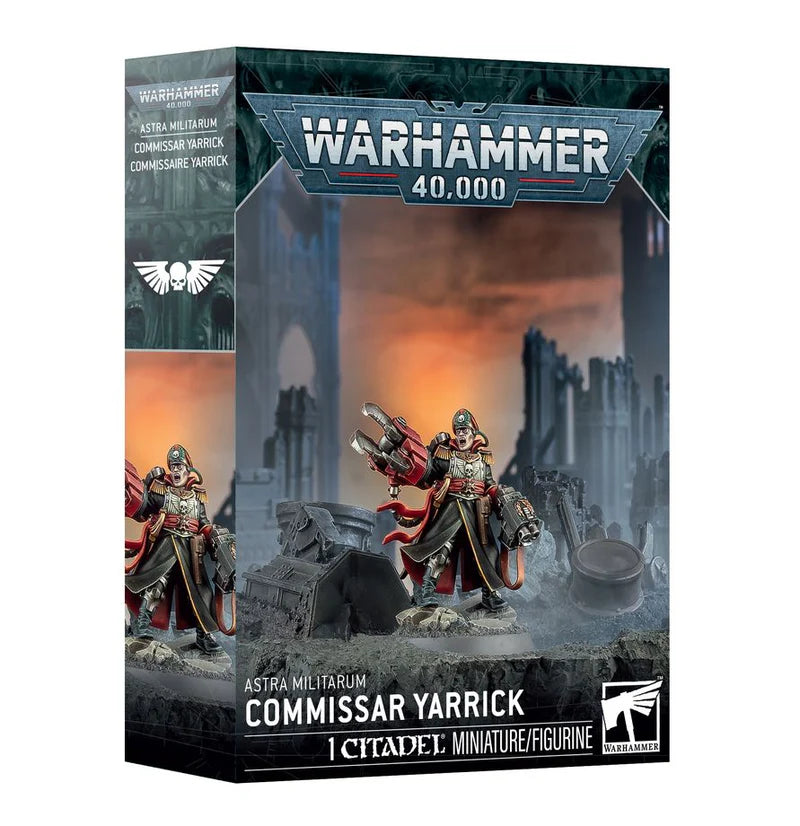 Warhammer 40K: Astra Militarum- Commissar Yarrick