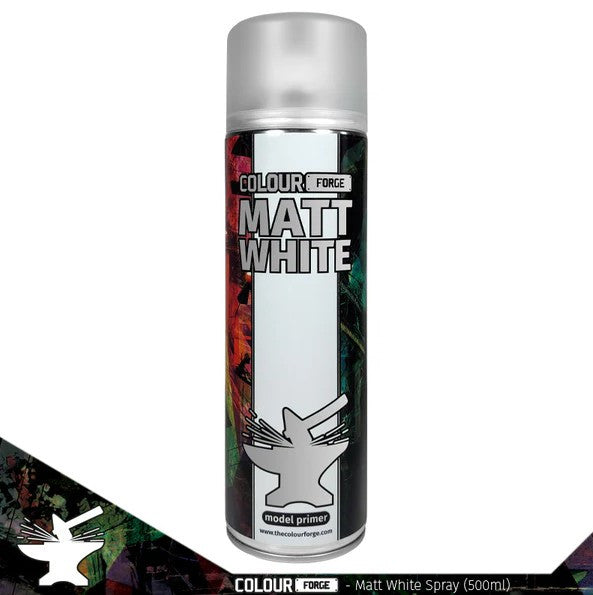 Colour Forge Spray: Matt White (500ml)