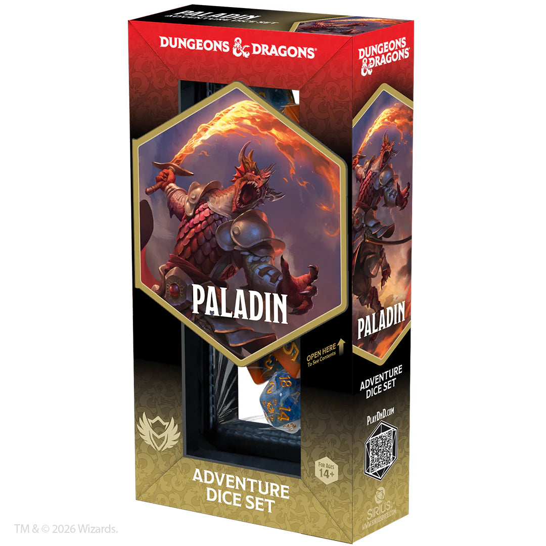 D&D Adventure Set: Paladin- Orange/Blue