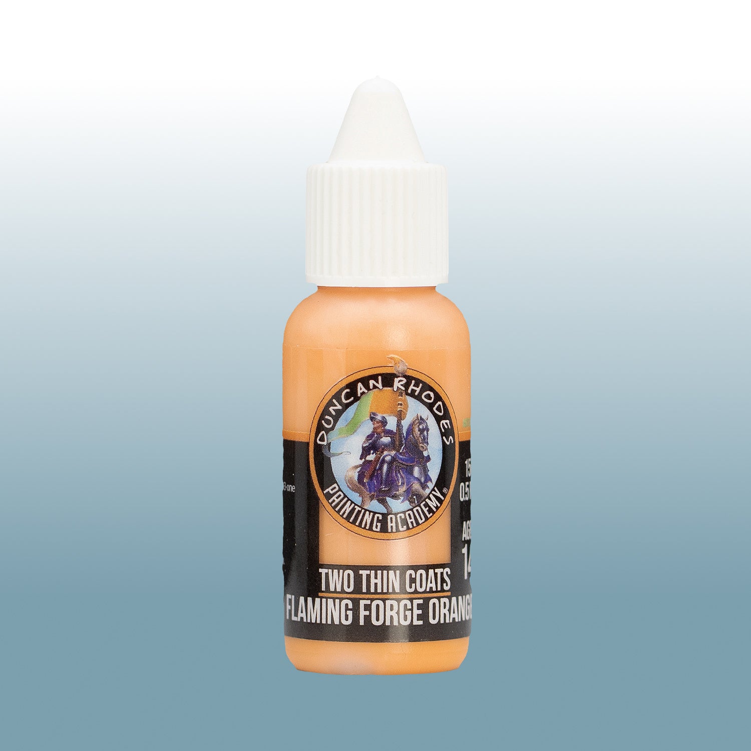 Two Thin Coats: Flaming Forge Orange