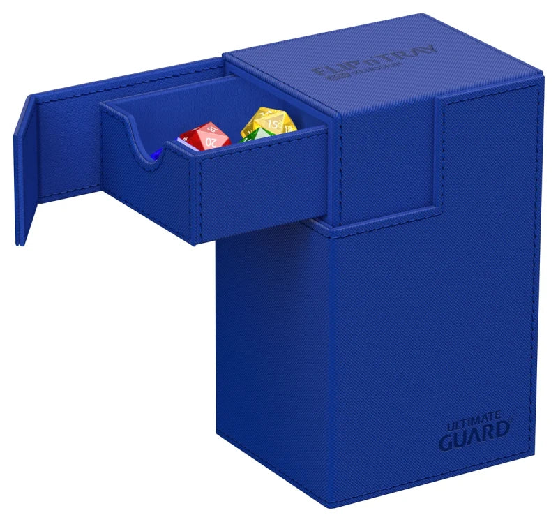 Ultimate Guard: Deck Case: Flip´n´Tray 80+ Standard Size Monocolor- Blue