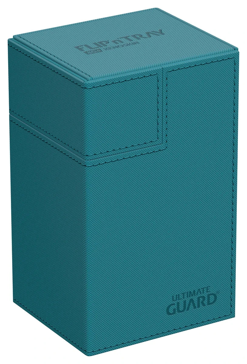 Ultimate Guard: Deck Case: Flip´n´Tray 80+ Standard Size Monocolor- Petrol