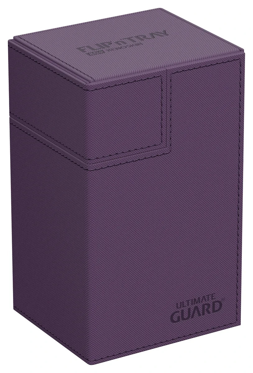 Ultimate Guard: Deck Case: Flip´n´Tray 80+ Standard Size Monocolor- Purple
