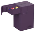 Ultimate Guard: Deck Case: Flip´n´Tray 80+ Standard Size Monocolor- Purple
