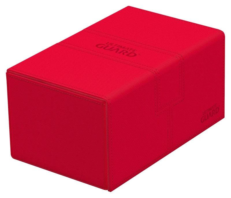 Ultimate guard: Deck Case: Flip´n´Tray 100+ Standard Size Monocolor- Red