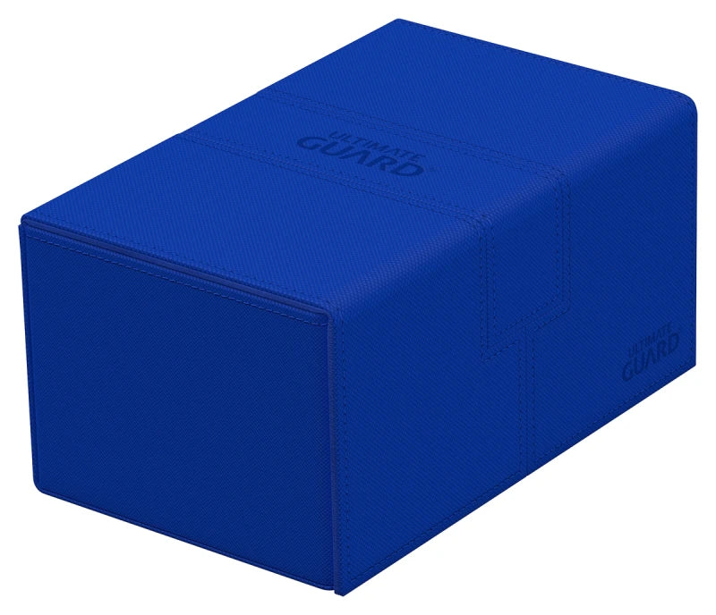 Ultimate Guard:  Deck Case: Twin Flip´n´Tray 160+ Standard Size Monocolor- Blue