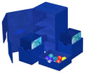 Ultimate Guard:  Deck Case: Twin Flip´n´Tray 160+ Standard Size Monocolor- Blue