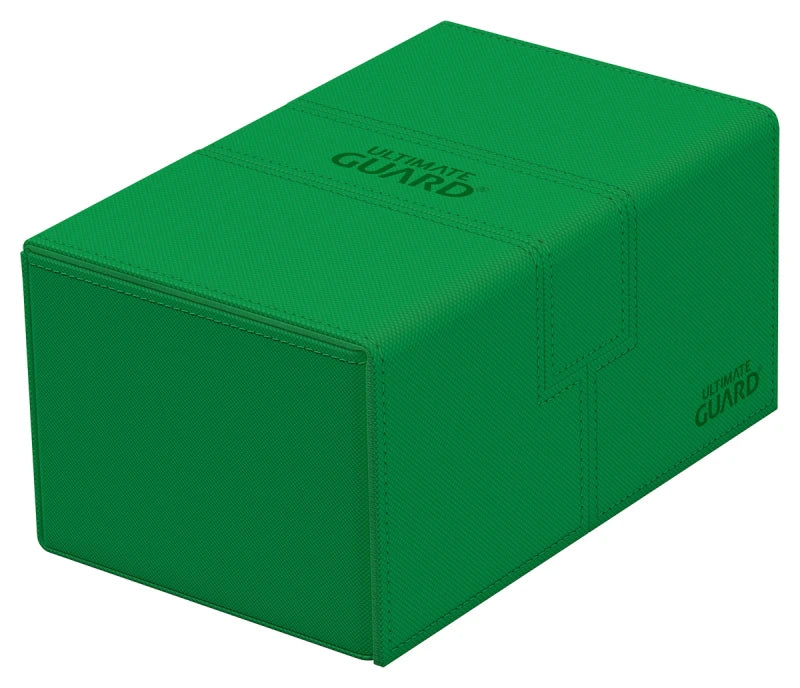 Ultimate guard: Deck Case: Flip´n´Tray 100+ Standard Size Monocolor- Green