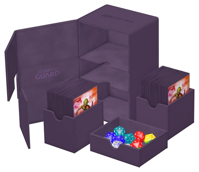 Ultimate guard: Deck Case: Flip´n´Tray 100+ Standard Size Monocolor- Purple