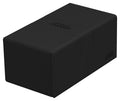 Ultimate Guard: Deck Case: Twin Flip´n´Tray 200+ Standard Size Monocolor- Black