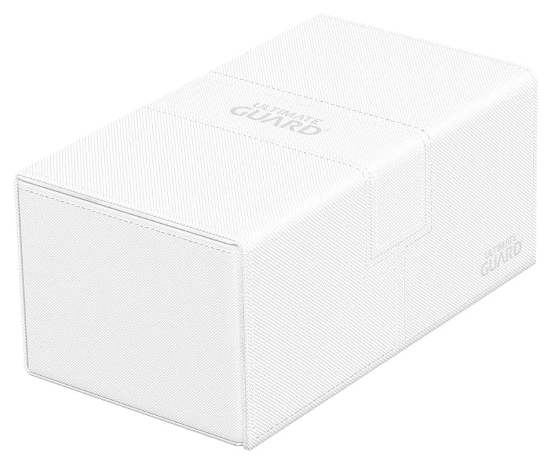 Ultimate Guard: Deck Case: Twin Flip´n´Tray 200+ Standard Size Monocolor- White