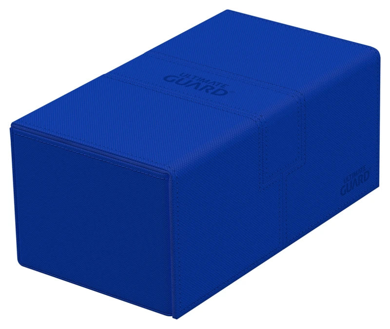 Ultimate Guard: Deck Case: Twin Flip´n´Tray 200+ Standard Size Monocolor- Blue