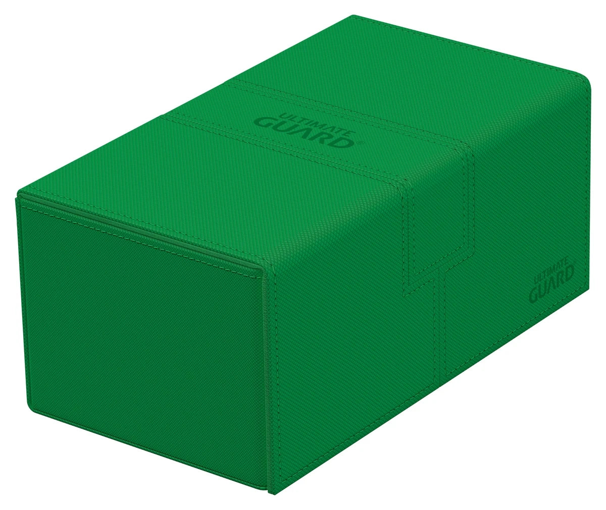 Ultimate Guard: Deck Case: Twin Flip´n´Tray 200+ Standard Size Monocolor- Green