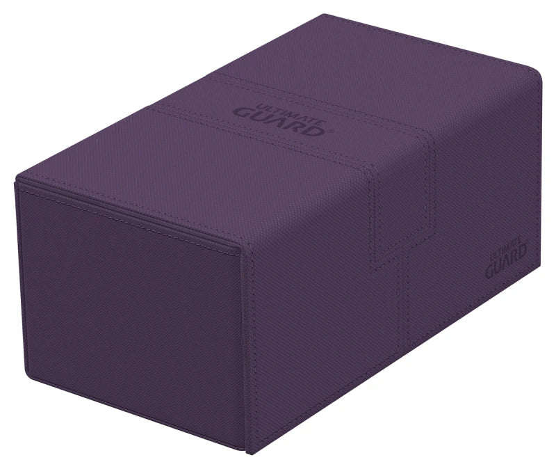 Ultimate Guard: Deck Case: Twin Flip´n´Tray 200+ Standard Size Monocolor- Purple