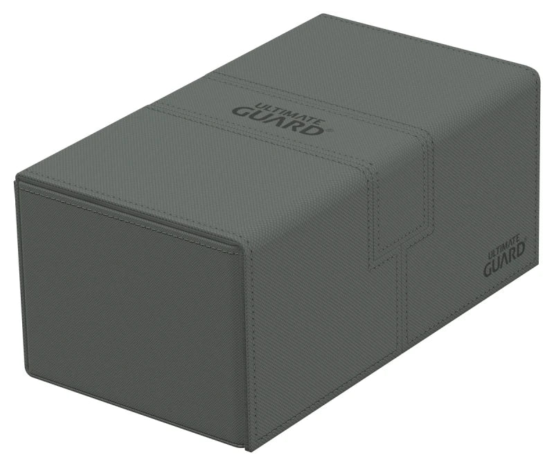 Ultimate Guard: Deck Case: Twin Flip´n´Tray 200+ Standard Size Monocolor- Grey