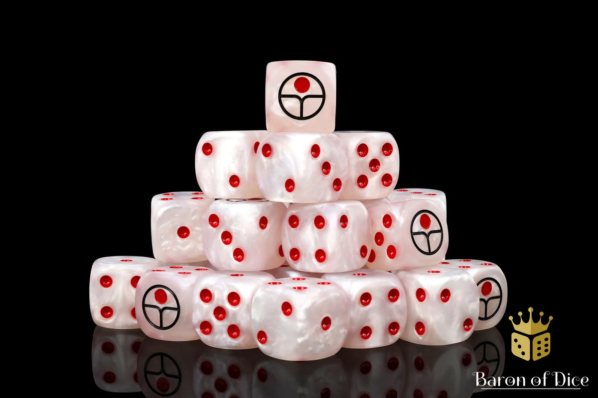 Baron of Dice: Universal Peace Dice - White