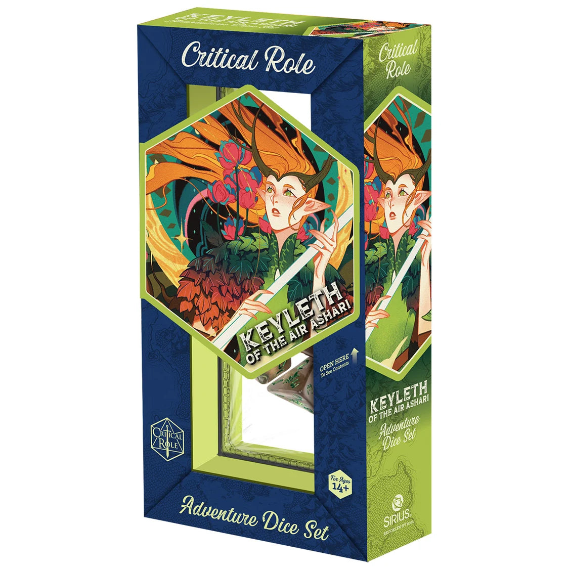 7-Die Set Vox Machina Adventure Dice: Keyleth