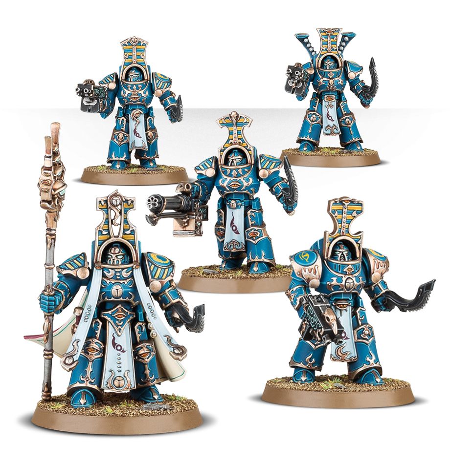 Warhammer 40k:  Thousand Sons Scarab Occult Terminators