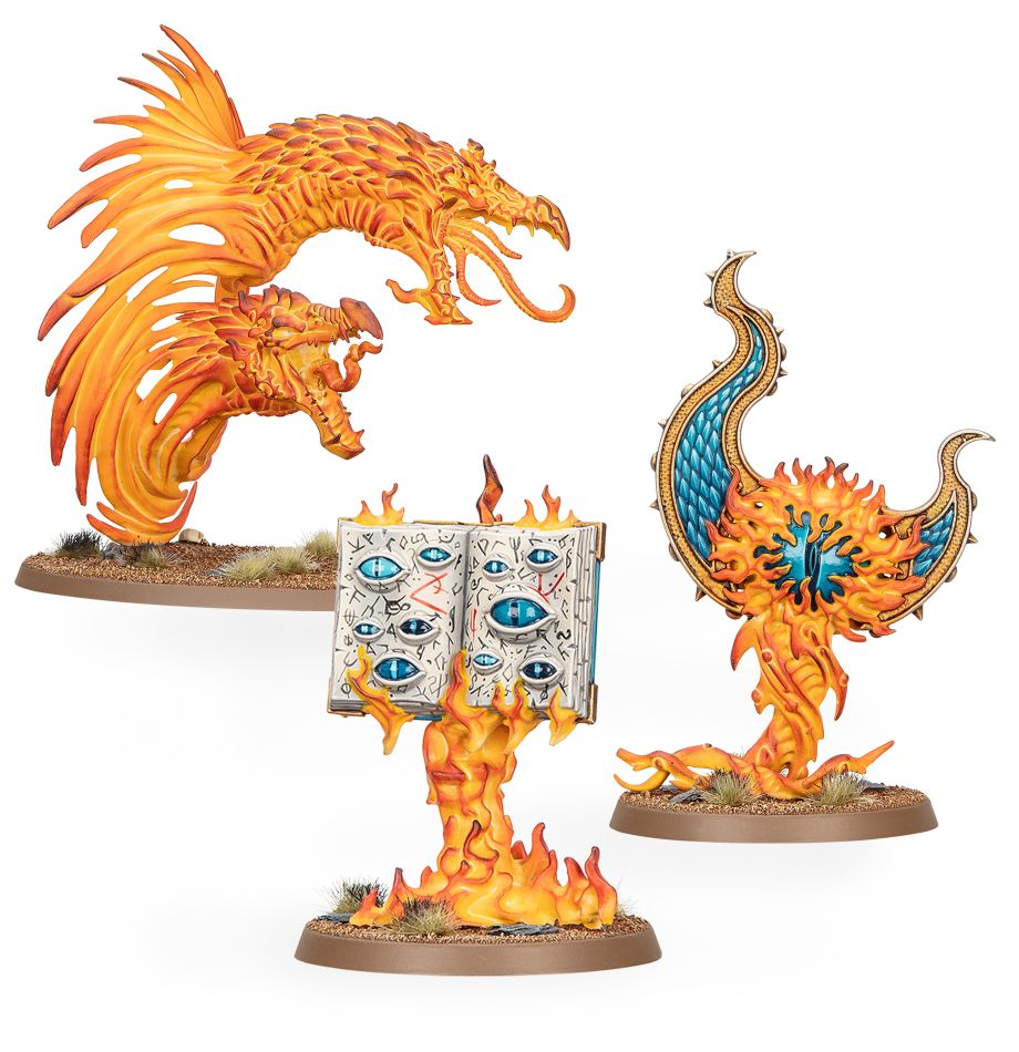 Warhammer Age of Sigmar:  Endless Spells - Disciples of Tzeentch