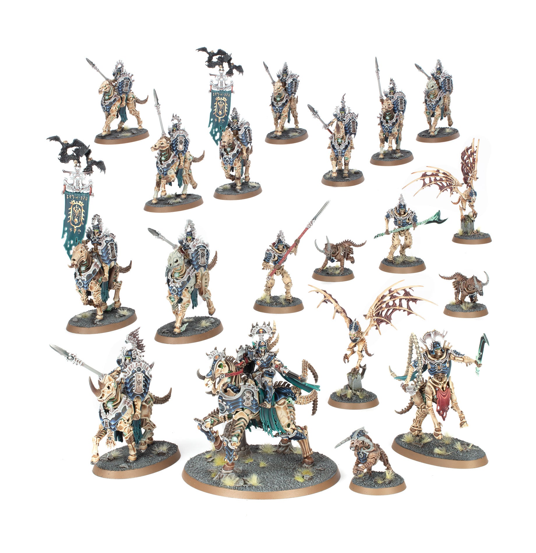 Warhammer Age of Sigmar: Ossiarch Bonereapers- Liege Mortek