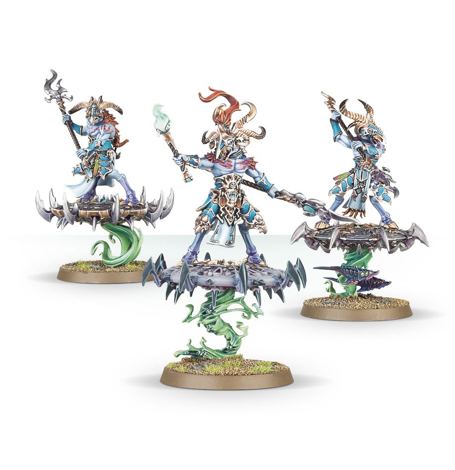 Warhammer Age of Sigmar:  Tzeentch Arcanites - Tzaangor Enlightened
