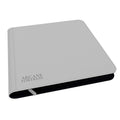 Arcane Fortress: 12 Pocket Zippered Binder- Solid Color- Cream