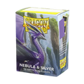 Dragon Shield Sleeves: Standard DUAL- Matte Nebula & Silver (100 ct.)