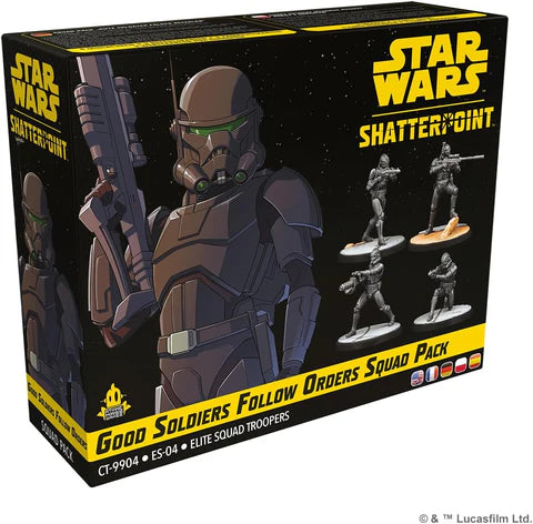 Star Wars: Shatterpoint â€“ Good Soldiers Follow Orders Squad Pack