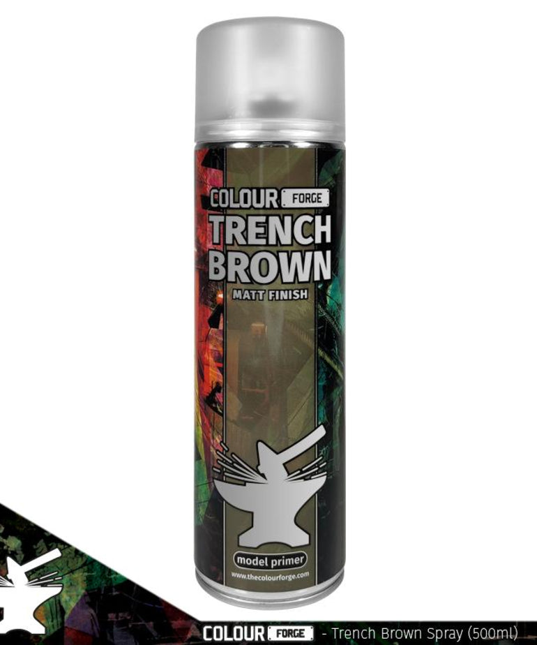 Colour Forge Spray: Trench Brown (500ml)