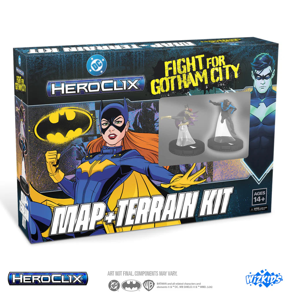 Heroclix: DC - Fight for Gotham City Map and Terrain Kit
