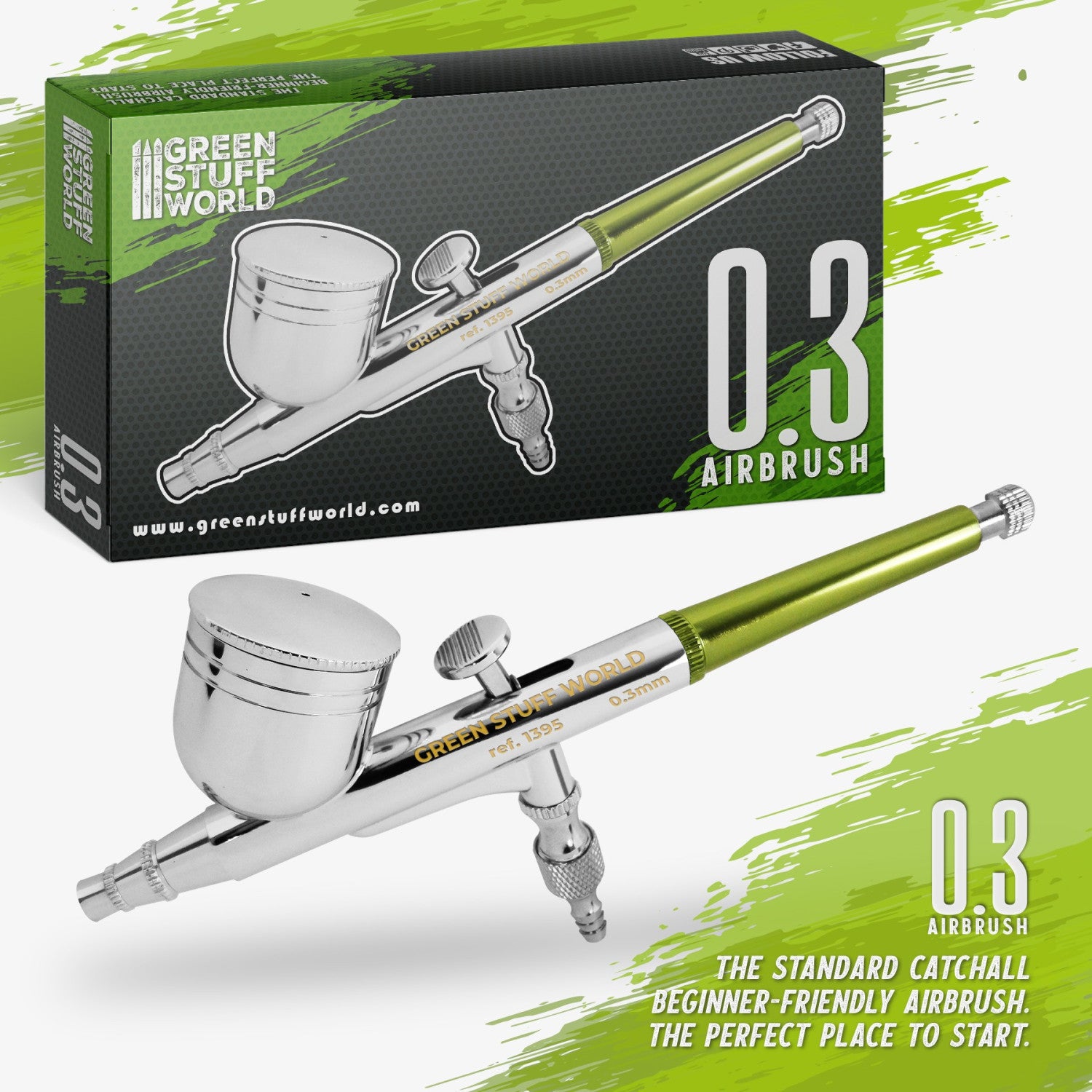 DSPIAE Wash-Free Airbrush