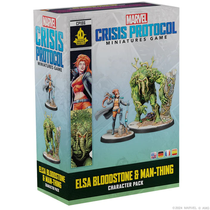 Marvel: Crisis Protocol - Elsa  Bloodstone & Man- Thing