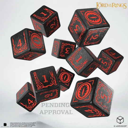 10d6 The Lord of the Rings: Mordor Dice Set
