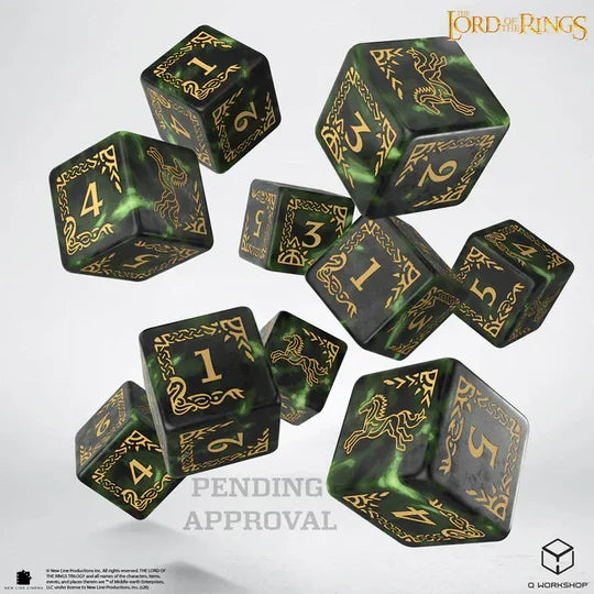 10d6 The Lord of the Rings: Rohan Dice Set