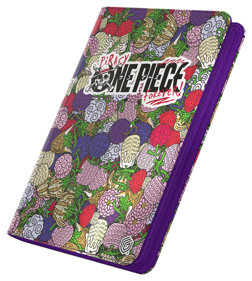 Portfolio: Zipfolio 360 Xenoskin Netflix One Piece- Devil Fruit Pattern