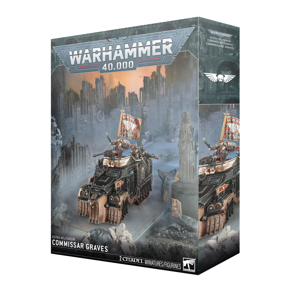 Warhammer 40K: Astra Militarum- Commissar Graves
