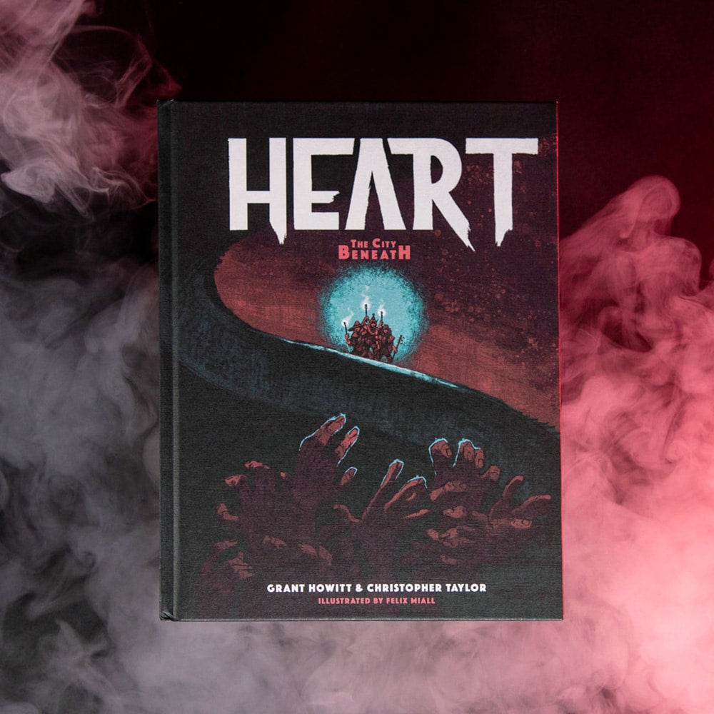 Heart: The City Beneath RPG- Core Rulebook, Delve Edition