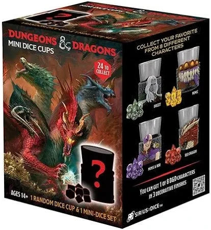 Dice Cup: D&D Mini Dice Cups Display- Series 2