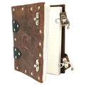 Old School- Adventure Journal 7x5 Leather