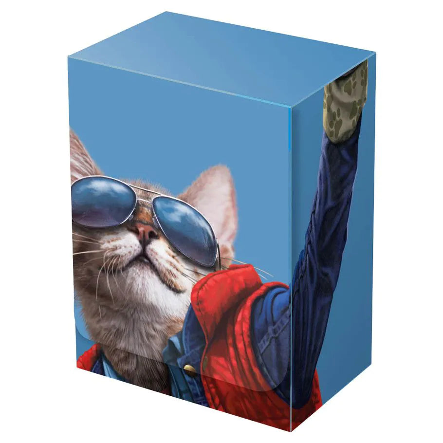 Deckbox: Movie Cats- Cat to the Future Deck Box