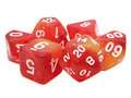 Old School Dice: Odyssey- Phoenix Rising Polyhedral 7 Die Set