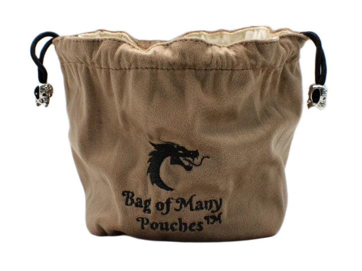 Bag of Many Pouches - Tan w/ Black
