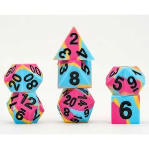 7-Die Set 16mm: Pride Pansexual