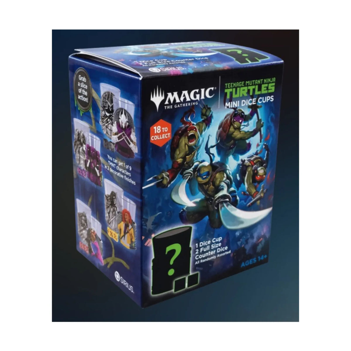 Dice Cups: MTG Teenage Mutant Ninja Turtles Mini Cups Blind Box